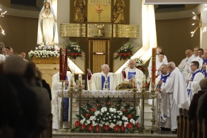 arcybiskup marek jędraszewski w Trzebinii